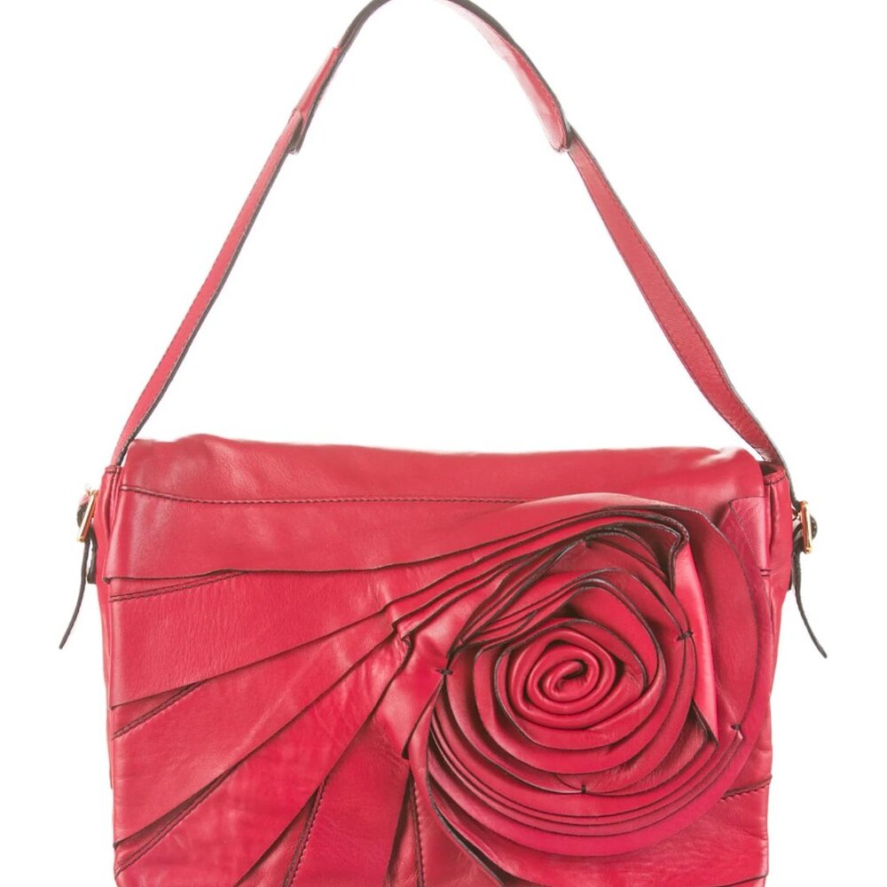 Valentino Red Leather shoulder Bag